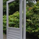 Schuurdeur enkel met glas