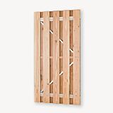 Tuindeur Solide douglas | gem. doorkijk | verzinkt frame