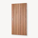 Tuindeur Privacy hardhout | geen doorkijk | verzinkt frame