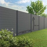 Velufence composiet schutting | Duofuse graphite black