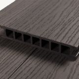 Composiet vlonderplank Duofuse | Houtnerf | Graphite black | 16,2 cm