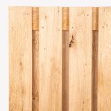 Tuinscherm Garderen | eikenhout