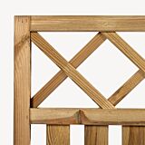Houten tuinhek trellis