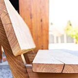 Houten parkbank Kootwijk