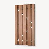 Tuindeur Solide hardhout | gem. doorkijk | verzinkt frame