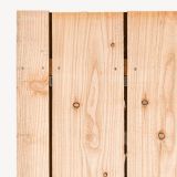 Tuindeur Solide douglas breed | geen doorkijk | verzinkt frame