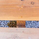 Houten parkbank Kootwijk
