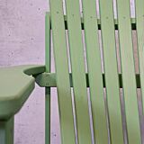 Deckchair appelgroen