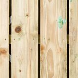 Toogdeur Privacy grenen | geen doorkijk | verzinkt frame