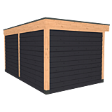 Douglas overkapping Hillhout Premium | 307x499 cm