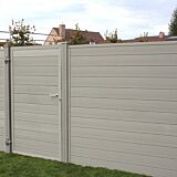Velufence schutting composiet | Duofuse stone grey