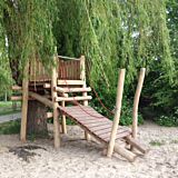 FSC Robinia paal | spintvrij geschuurd | 18-22 cm