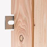 Tuindeur Privacy douglas | geen doorkijk | verzinkt frame