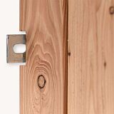 Tuindeur Privacy | verzinkt frame | zonder slot
