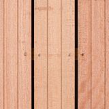 Tuindeur Privacy hardhout | geen doorkijk | zwart frame
