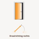 Tuinpoort kastanjehout luxe