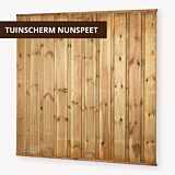 Grenen schutting pakket samenstellen