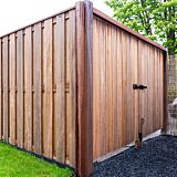 Tuindeur Privacy hardhout | geen doorkijk | verzinkt frame