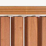 Shutterscherm hardhout Flex Fence