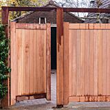 Hardhouten poort | 100 cm