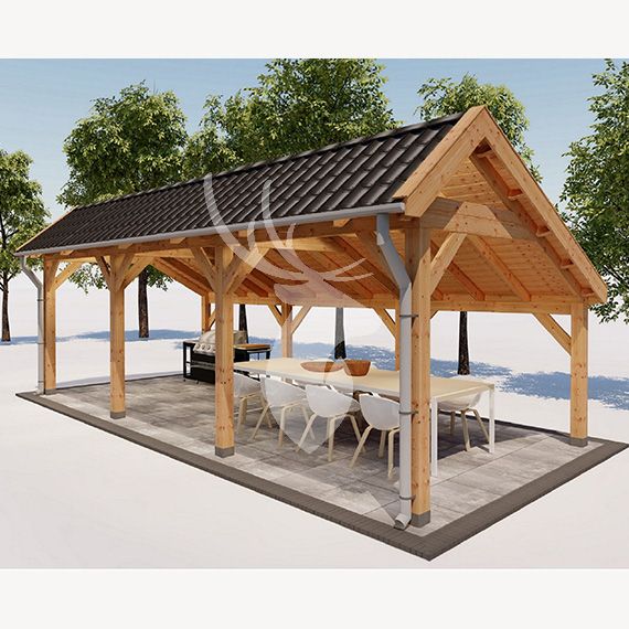 Sortie Toegangsprijs schreeuw Douglas kapschuur Veluwe L | Vandentop Tuinhout