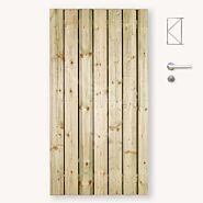 Tuindeur Privacy vuren | geen doorkijk | verzinkt frame