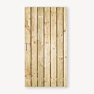 Tuindeur Privacy grenen | geen doorkijk | verzinkt frame