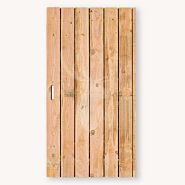 Tuindeur Privacy douglas ruw | geen doorkijk | verzinkt frame