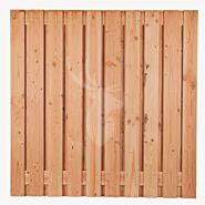 Tuinscherm Garderen | red class wood