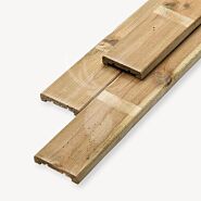Afdeklat schutting | grenen | plat