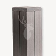 Duofuse composiet paal | stone grey