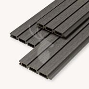 Fiberdeck composiet rabatdeel triple | dark grey