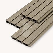 Fiberdeck composiet rabatdeel triple | light grey
