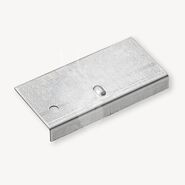 Daktrim verbindingsstuk aluminium | 4,5 cm hoog