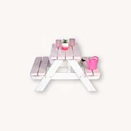 Kinder picknicktafel | roze