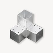 Pergola hoekverbinding dubbel