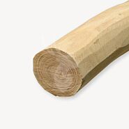 FSC Robinia paal | spintvrij geschuurd | 20-25 cm