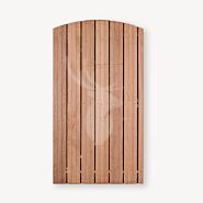 Toogdeur Privacy hardhout | geen doorkijk | verzinkt frame