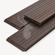 Bamboe vlonderplank | Espresso elegance | 14 cm
