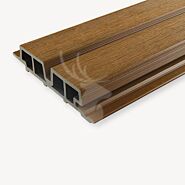 Gevelbekleding WEO 60 composiet | double | teak brown