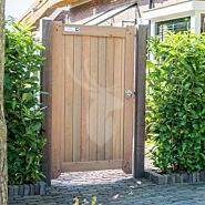 Hardhouten poort | 125 cm