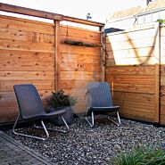 Tuinscherm Velufence | douglas | houten palen