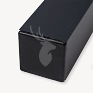 Velufence aluminium paal | zwart