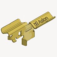 Aslon RVS C vlonderclip aluminum onderligger