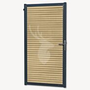 Tuindeur composiet Velufence | cedar triple