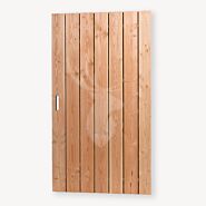 Tuindeur Privacy douglas ruw | geen doorkijk | verzinkt frame