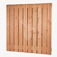 Tuinscherm Garderen | red class wood