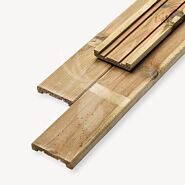Afdeklat schutting | grenen | plat