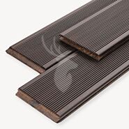 Bamboe vlonderplank | Espresso elegance | 14 cm