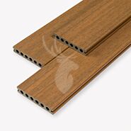 Composiet vlonderplank Fiberdeck | teak brown | 13,8 cm